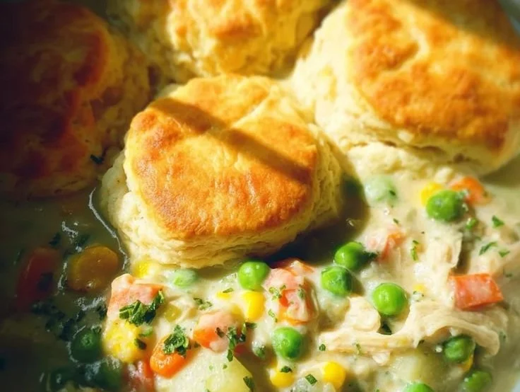 Slow Cooker Chicken Pot Pie