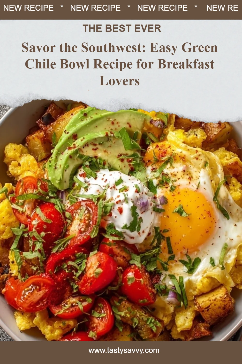 Southwest Spice Green Chile Bowl