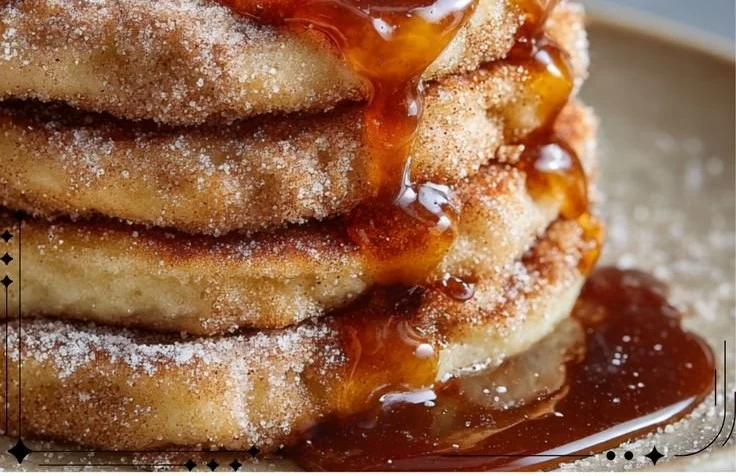 Spanish Churro-Inspired Pancakes churro pancakes Spanish Churro-Inspired Pancakes