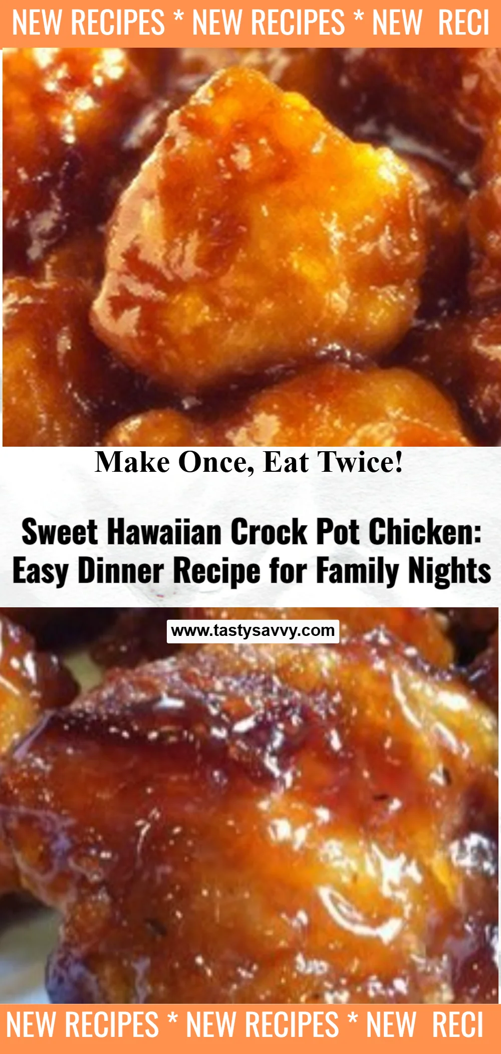 Sweet Hawaiian Crock Pot Chicken