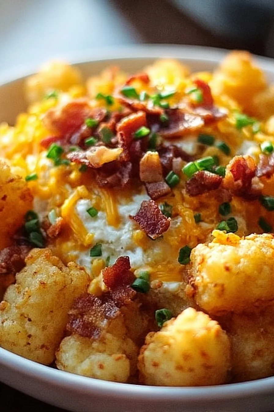 Tater Tot Breakfast Bowl