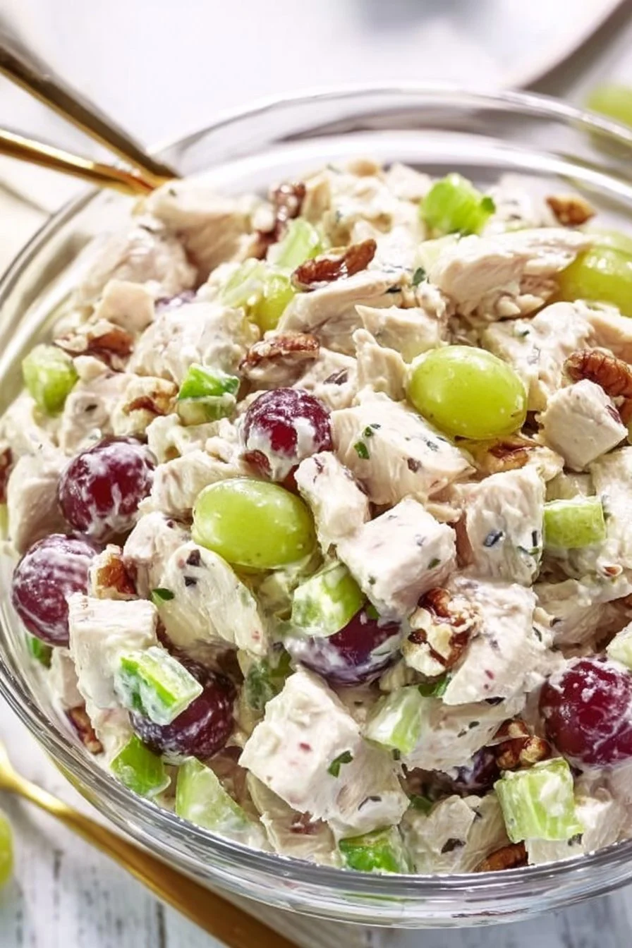 The BEST Healthy Chicken Salad