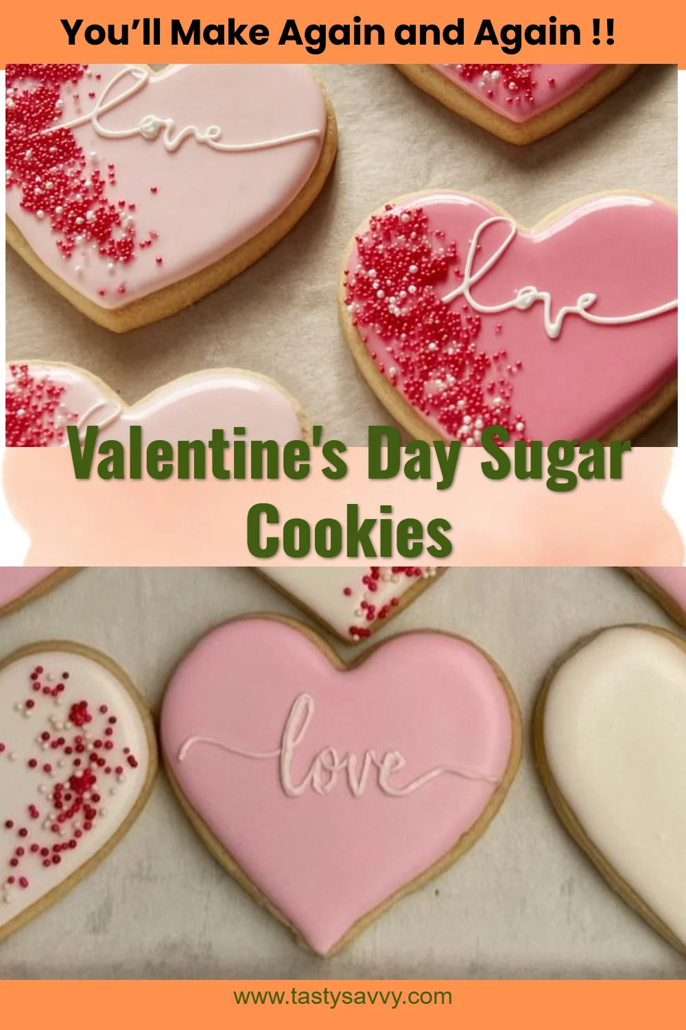 Valentine's Day Sugar Cookies