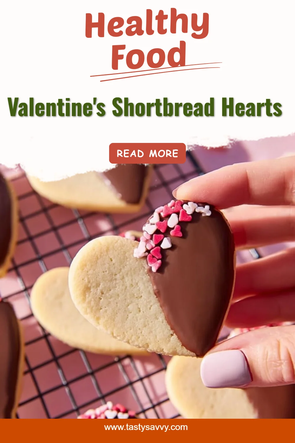 Valentine's Shortbread Hearts