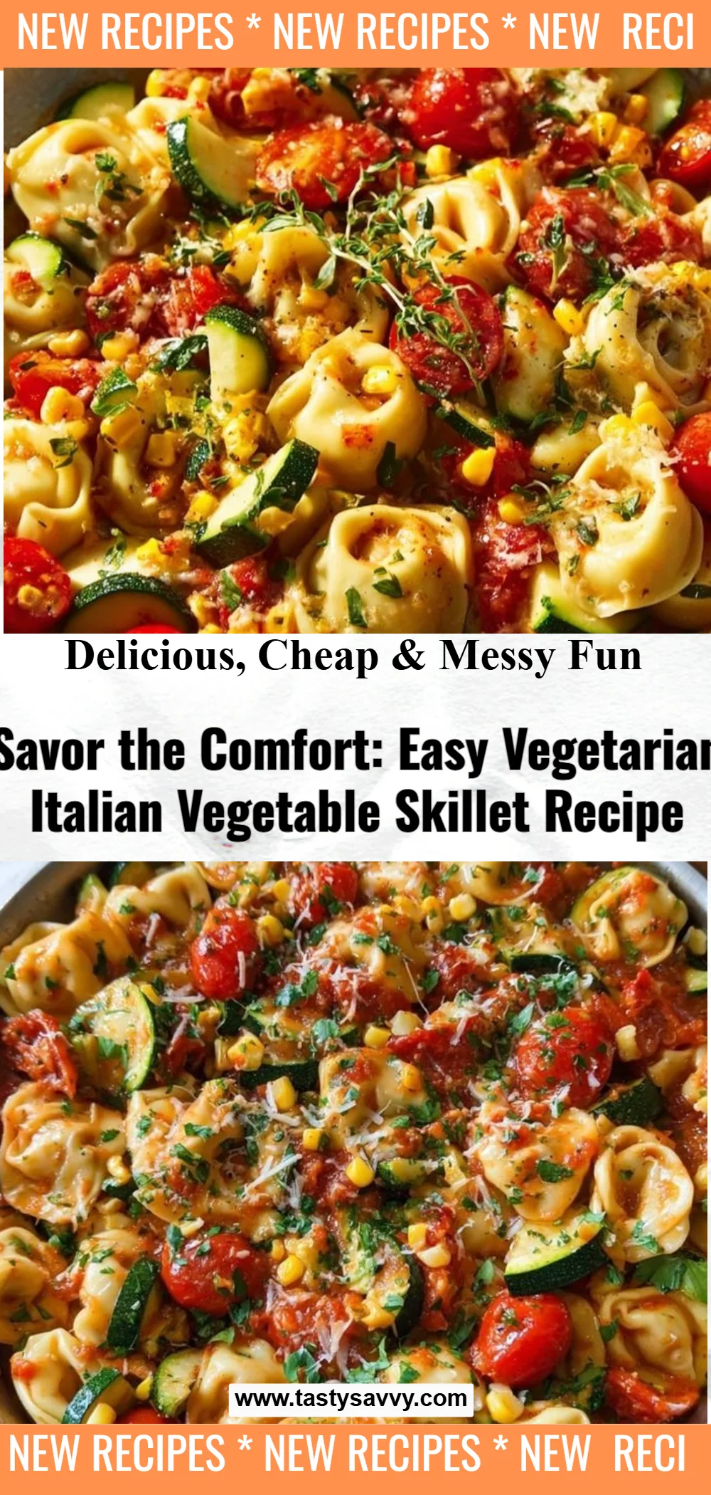 Vegetarian Italian Vegetable Skillet