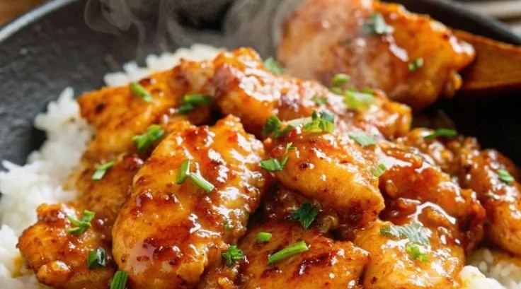 20 Minute Honey Garlic Chicken