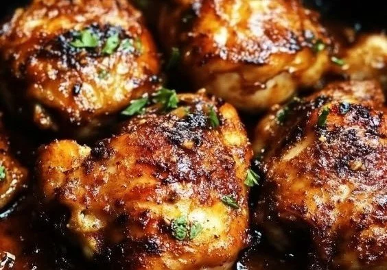 30-Minute Oven Baked Boneless Skinless Chicken Thighs