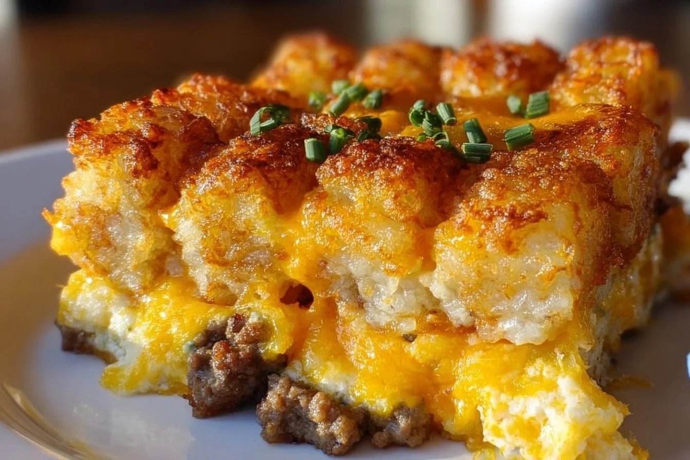 5-Star Cheesy Breakfast Casserole breakfast casserole 5-Star Cheesy Breakfast Casserole with eggs and cheese