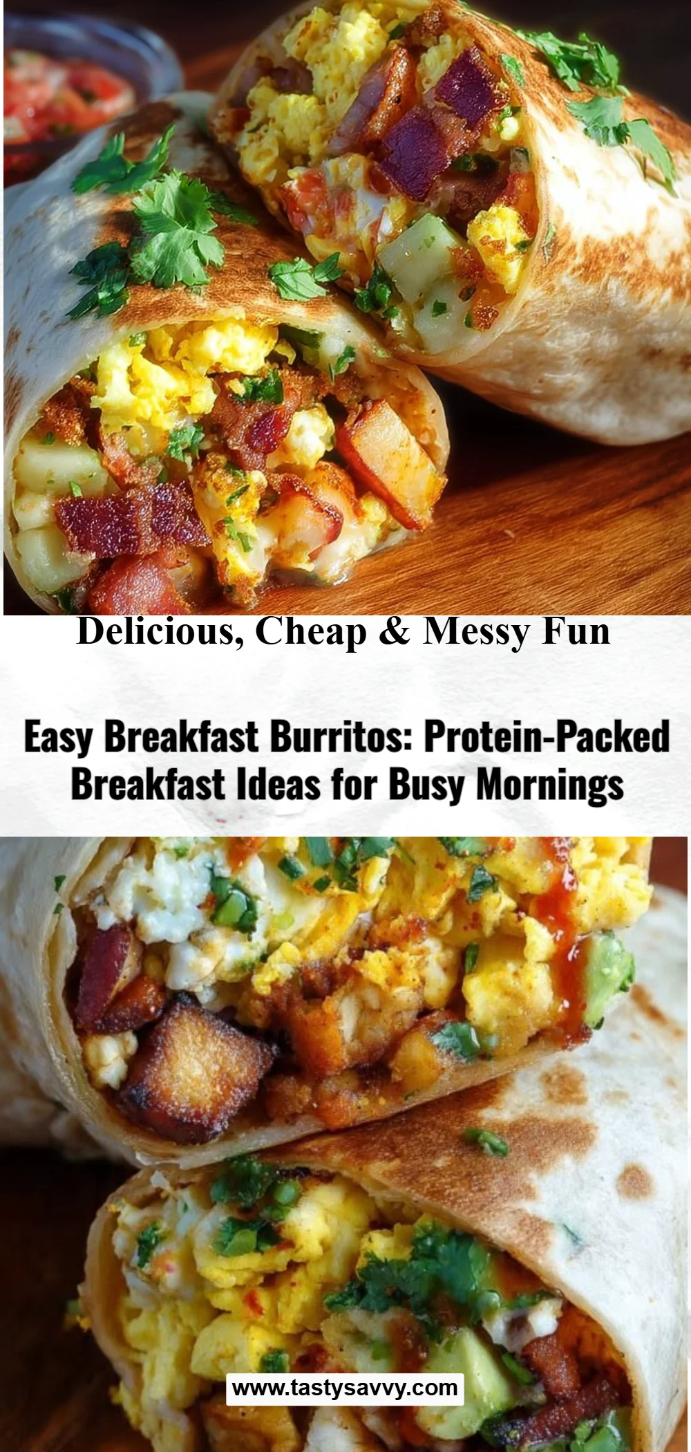 Amazing Breakfast Burritos