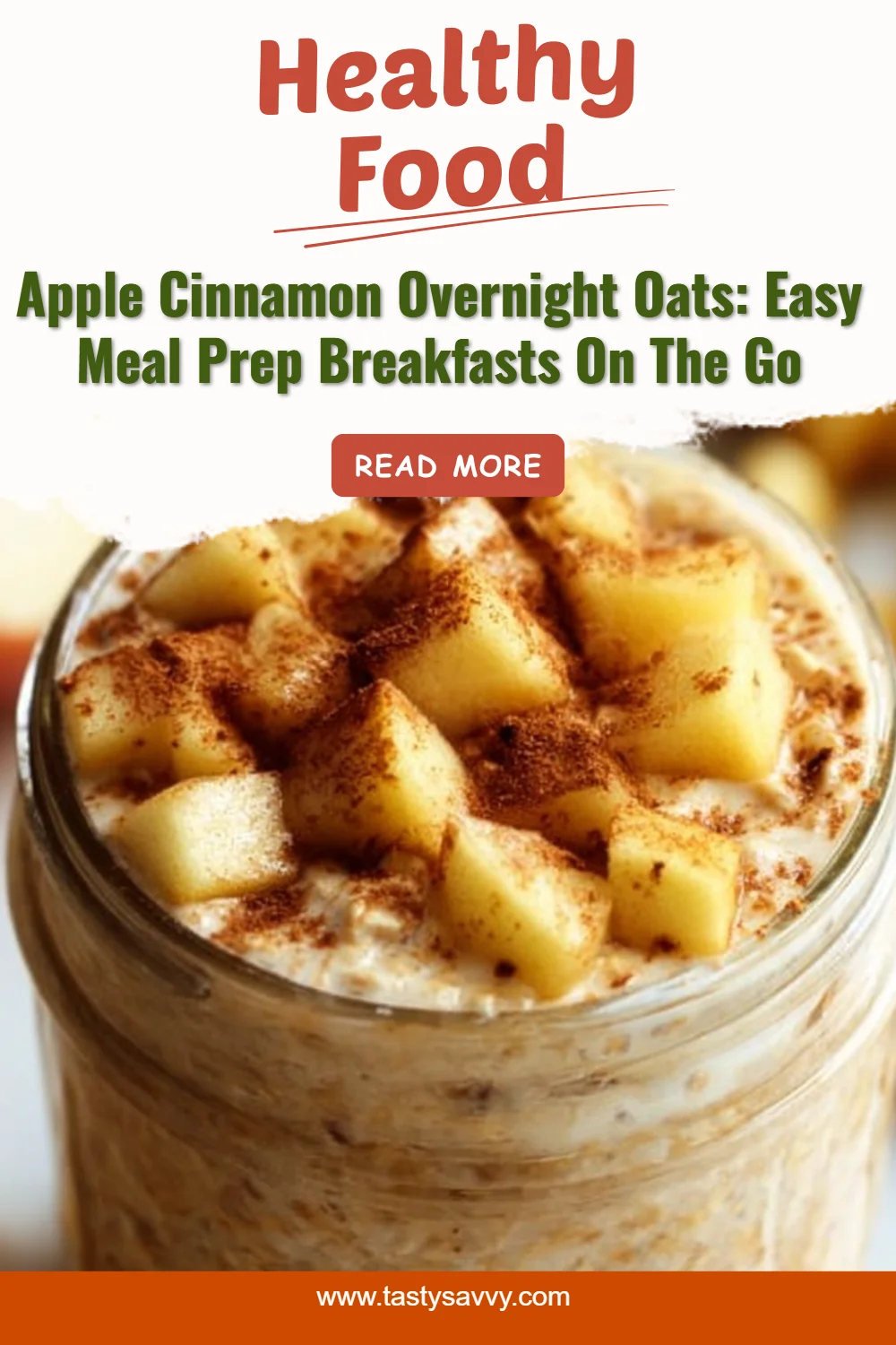 Apple Cinnamon Overnight Oats