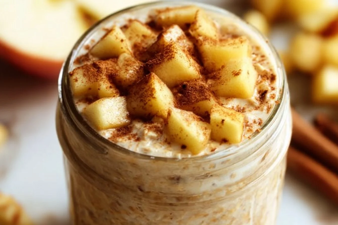 Apple Cinnamon Overnight Oats