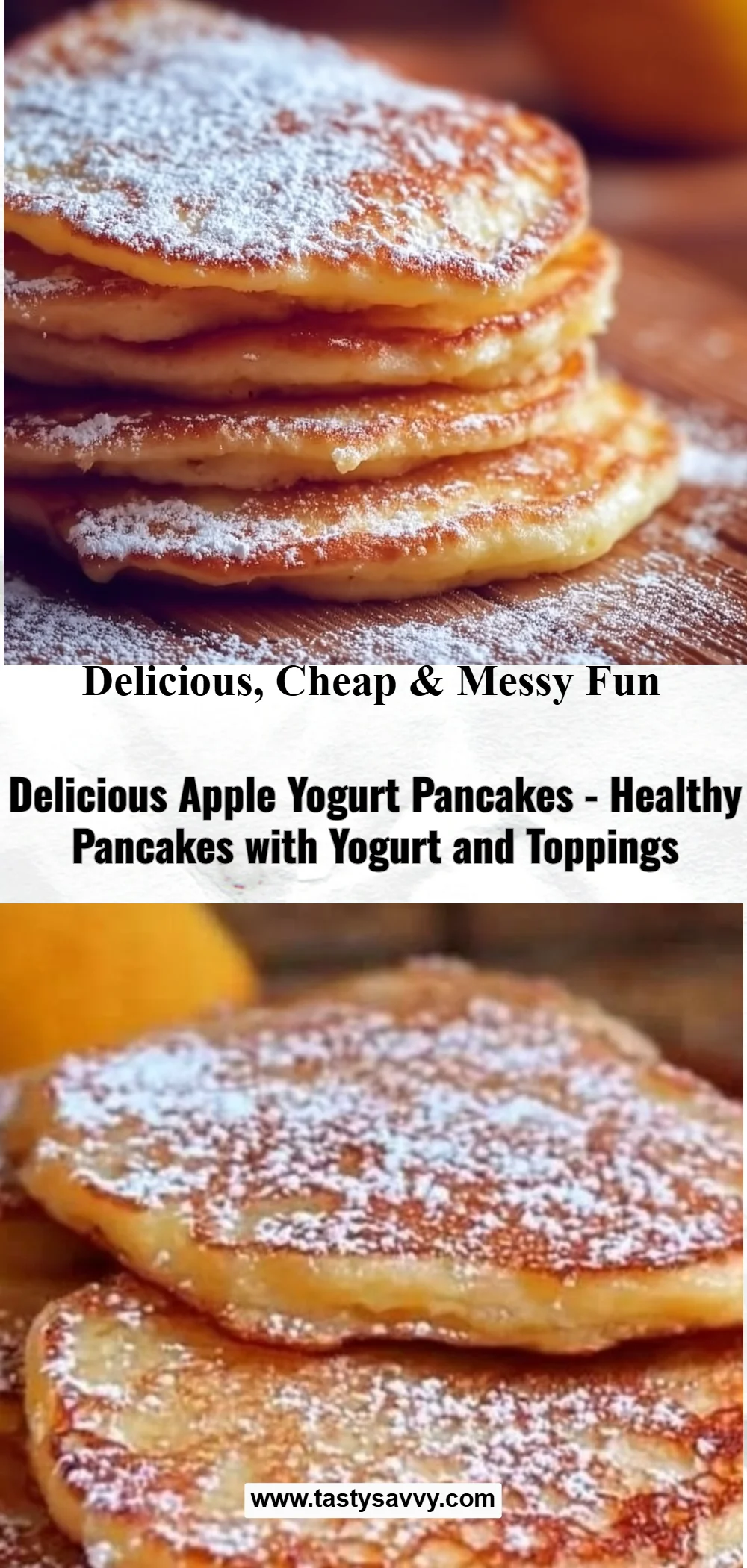 Apple Yogurt Pancakes yogurt pancakes Apple Yogurt Pancakes