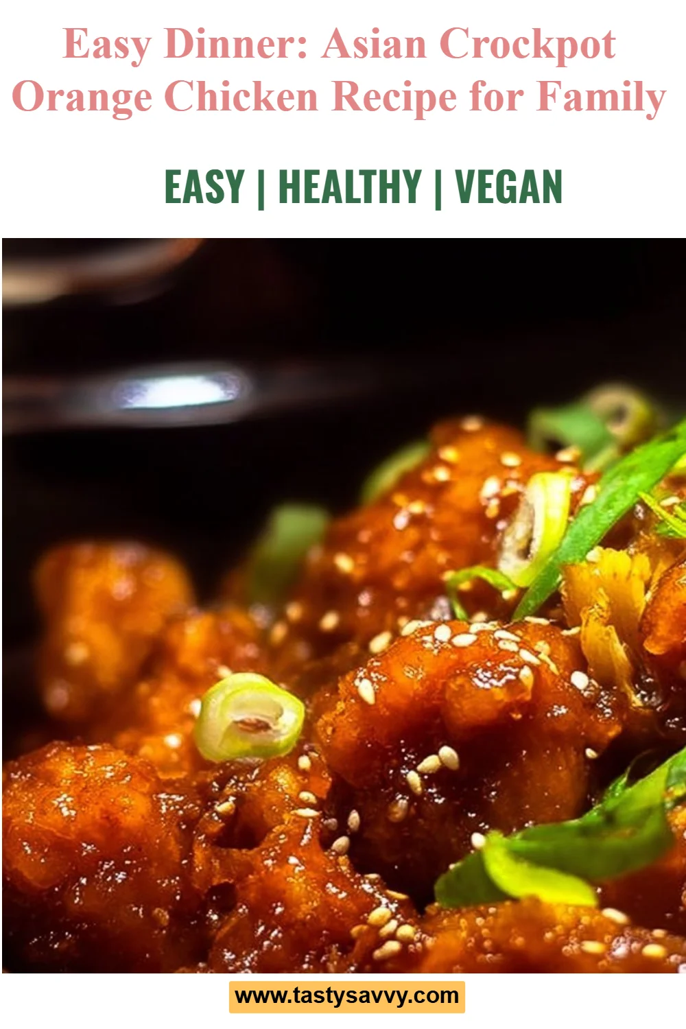 Asian Crockpot Orange Chicken orange chicken Asian Crockpot Orange Chicken