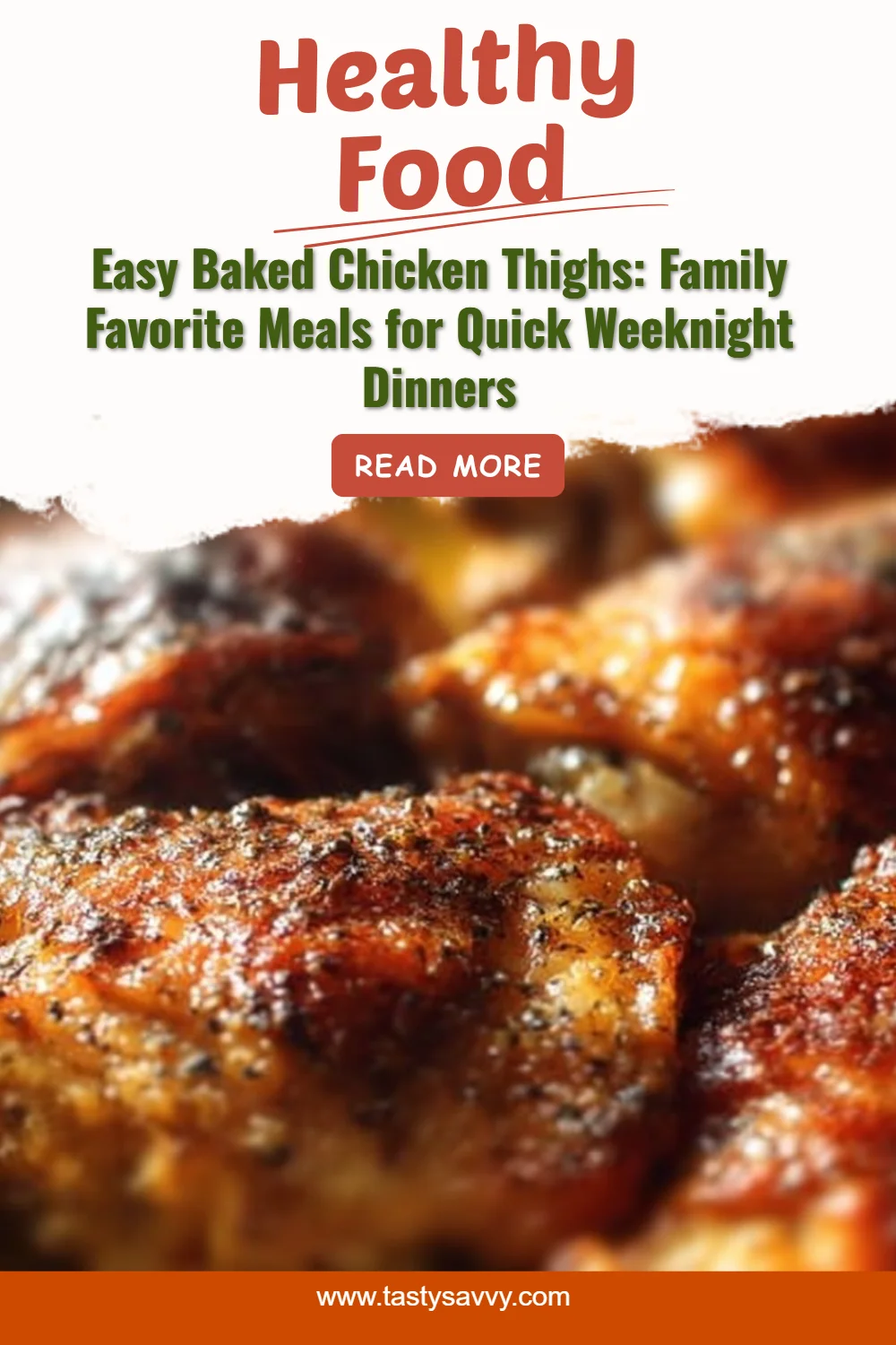 Baked Chicken Thighs