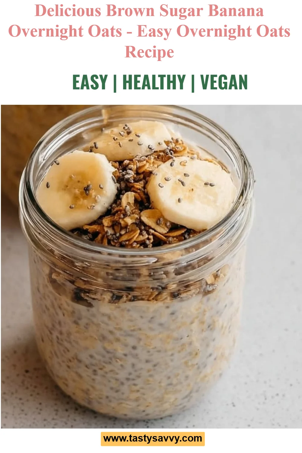 Brown Sugar Overnight Oats