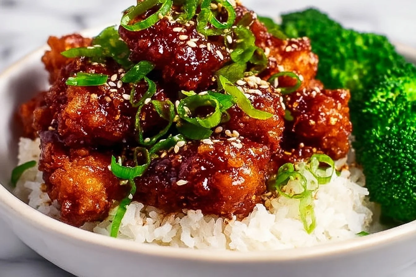 Delicious Chinese chicken stir-fry with colorful vegetables and savory sauce