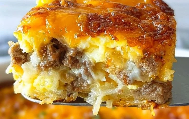 Classic Breakfast Hashbrown Casserole breakfast hashbrown casserole Classic Breakfast Hashbrown Casserole
