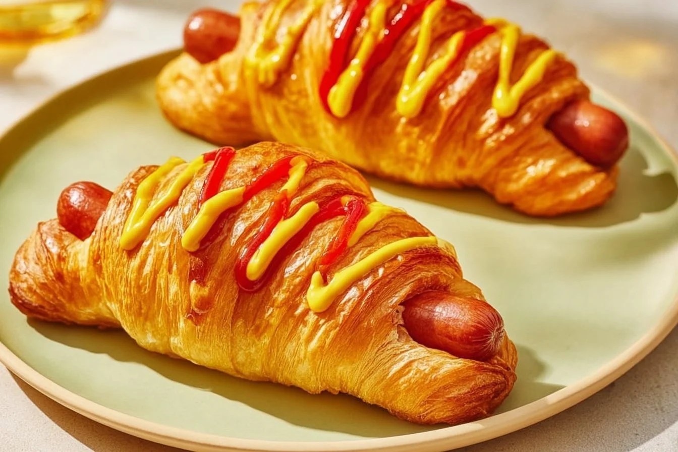Classic Croissant Hot Dogs croissant hot dogs Classic Croissant Hot Dogs