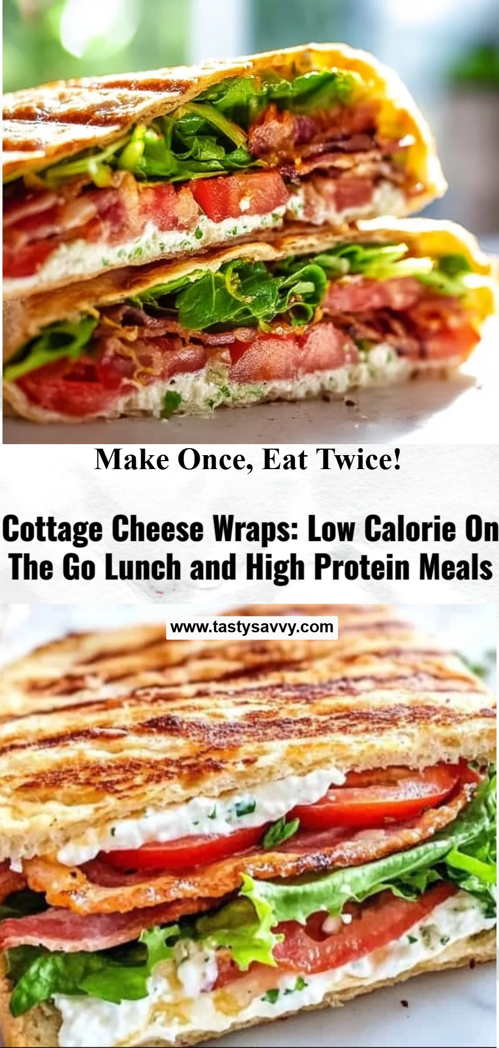 Cottage Cheese Wraps