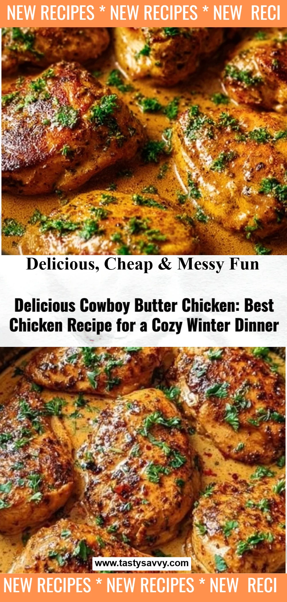 Cowboy Butter Chicken is already in English.