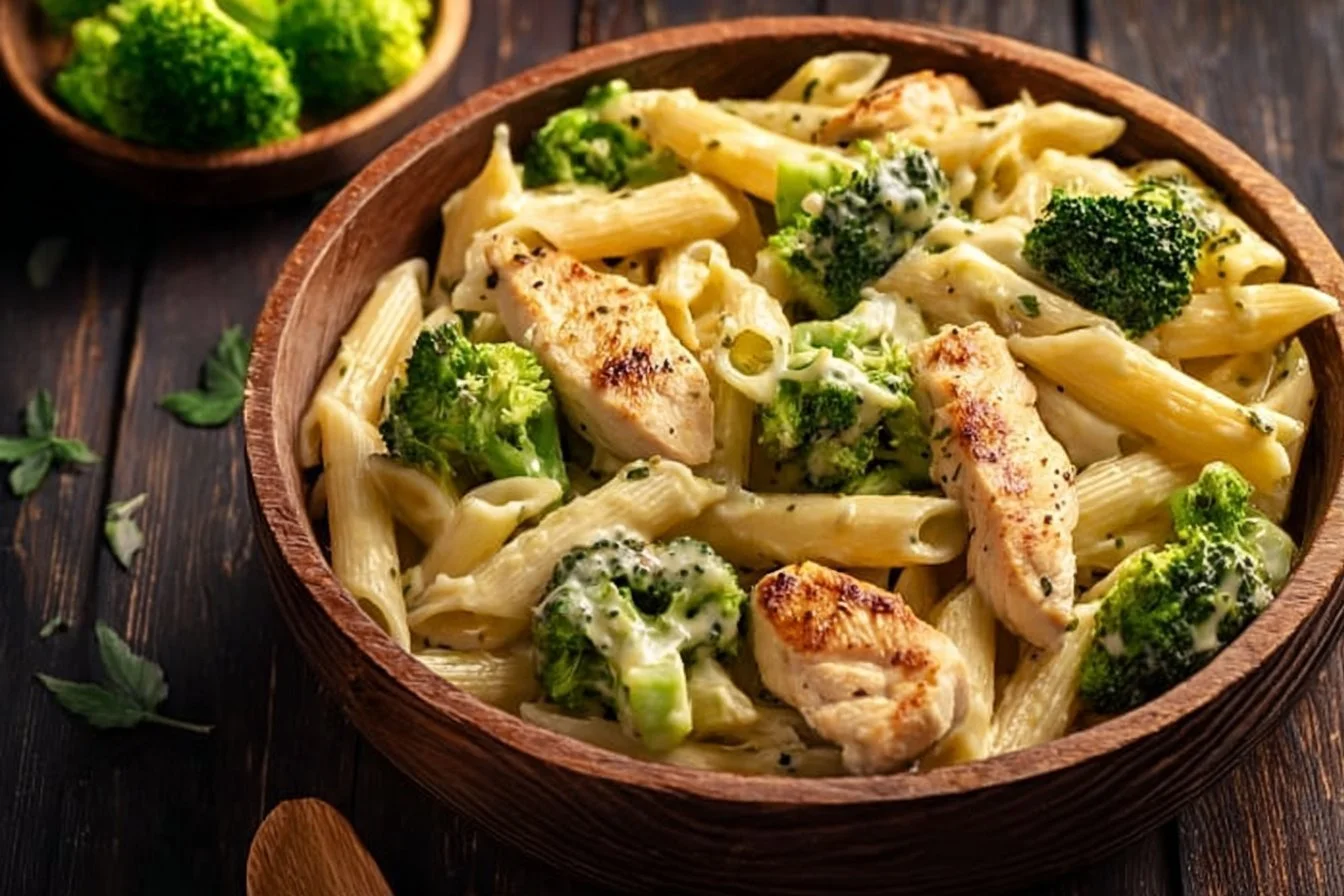 Creamy Broccoli and Chicken Penne