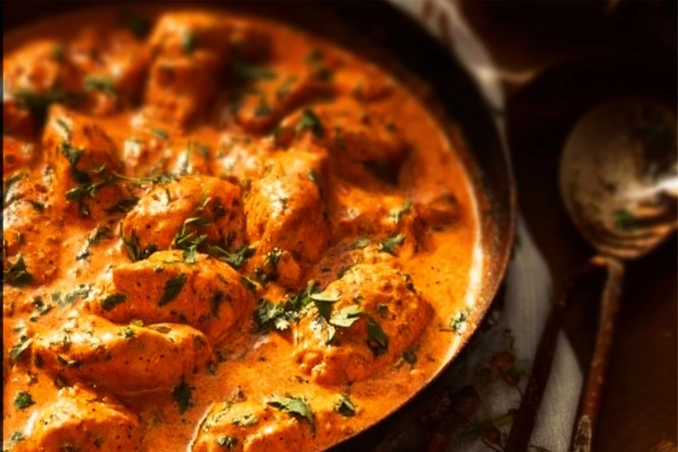 Creamy Chicken Paprikash Chicken Paprikash Creamy Chicken Paprikash served with rice and garnish, showcasing rich flavors.