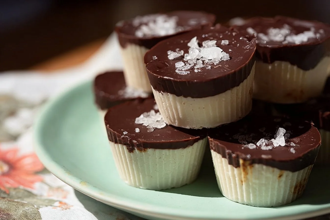 Creamy Dairy Free Frozen Yogurt Bites dairy free frozen yogurt Creamy dairy free frozen yogurt bites ready to be enjoyed as a tasty treat.