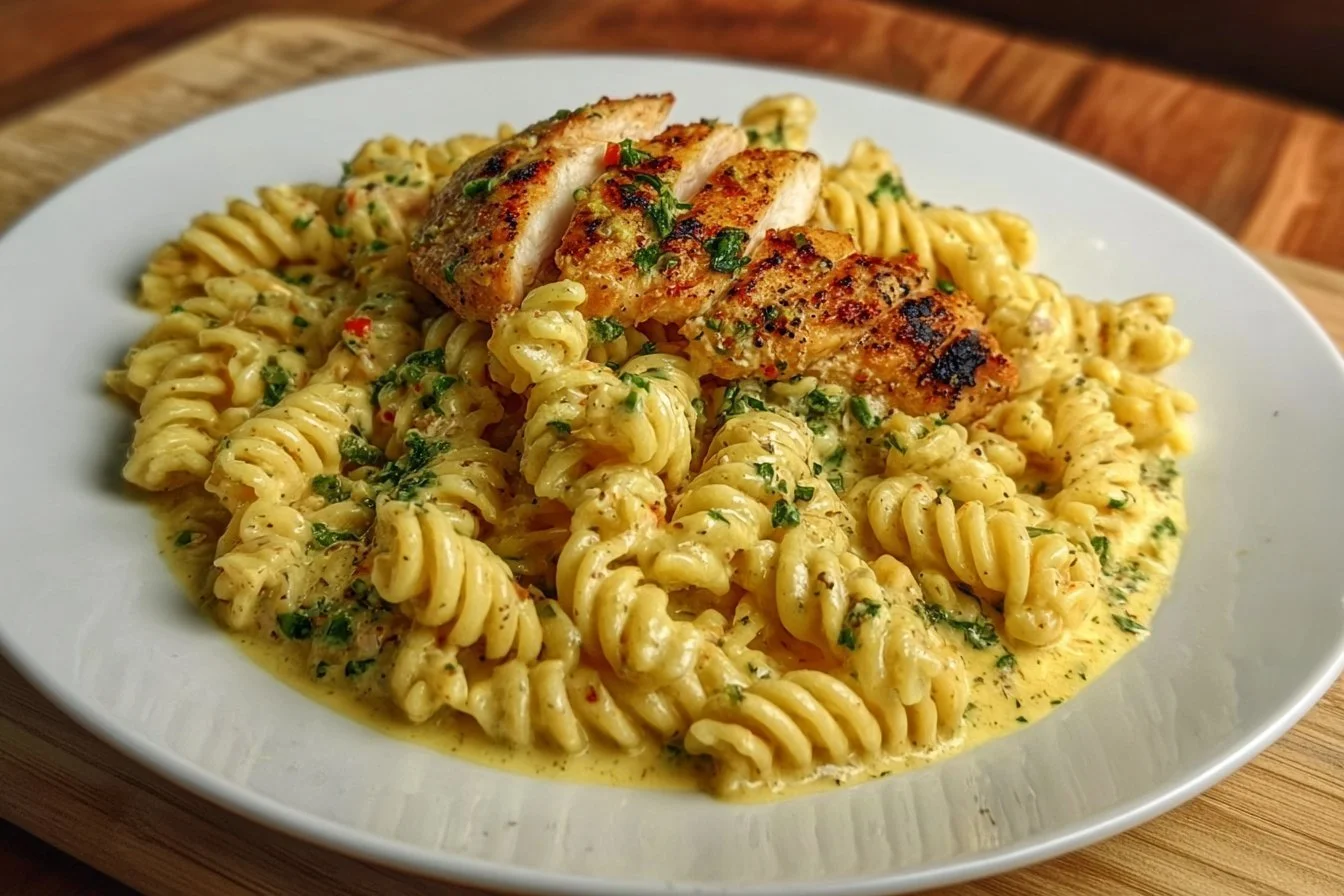 Creamy Garlic Parmesan Chicken Pasta