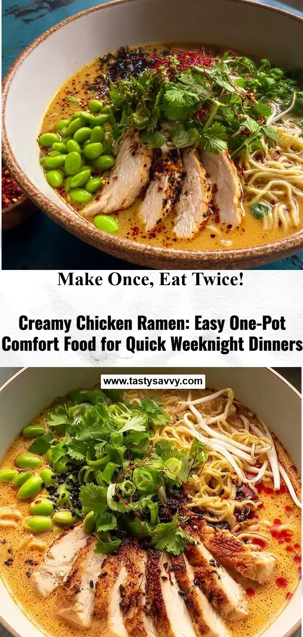 Creamy Marry Me Chicken Ramen