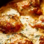 Creamy Oven Baked Chicken Thighs oven baked chicken Creamy Oven Baked Chicken Thighs creamy oven baked chicken thighs 2026 02 08 022136 1024x683 1