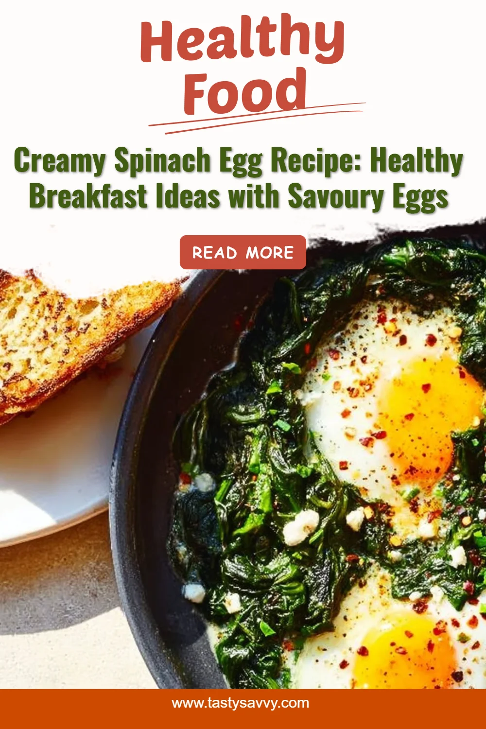 Creamy Spinach and Eggs spinach and eggs Creamy Spinach and Eggs