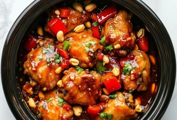Crockpot Kung Pao Chicken Kung Pao Chicken Crockpot Kung Pao Chicken