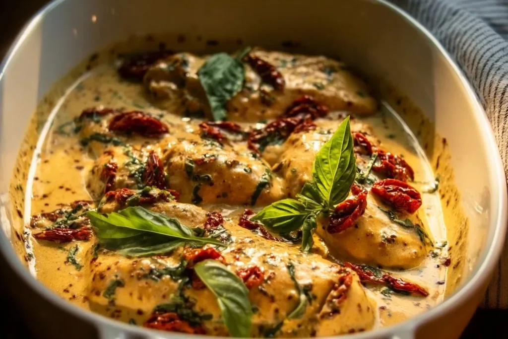 Crockpot Marry Me Chicken dish, slow-cooked for ultimate flavor and tenderness.