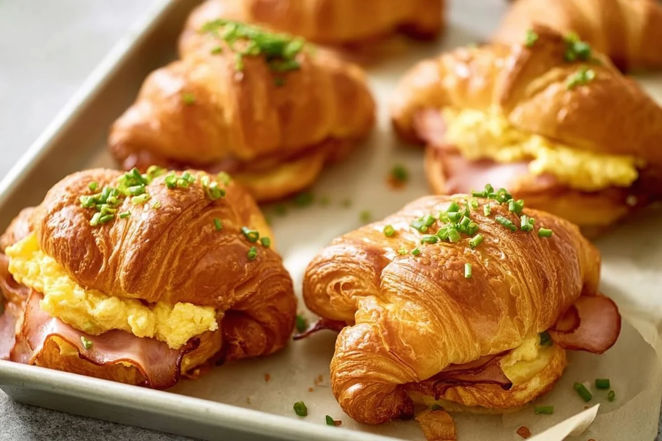 Croissant Breakfast Sandwiches croissant sandwich Croissant Breakfast Sandwiches