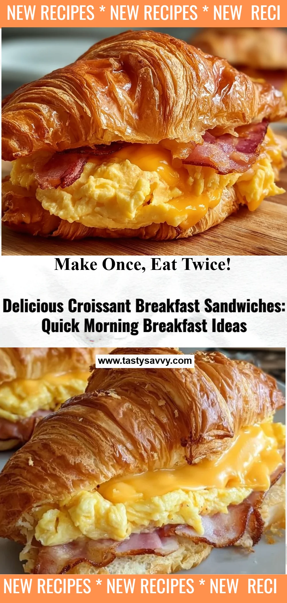 Croissant Breakfast Sandwiches