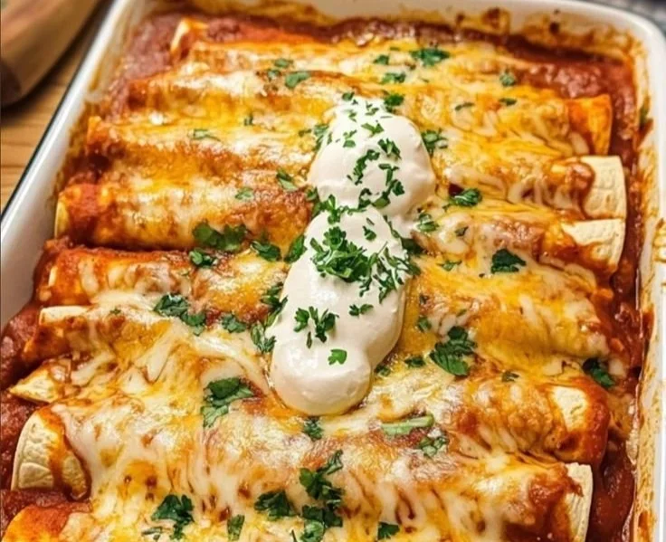 Delicious Chicken Enchiladas