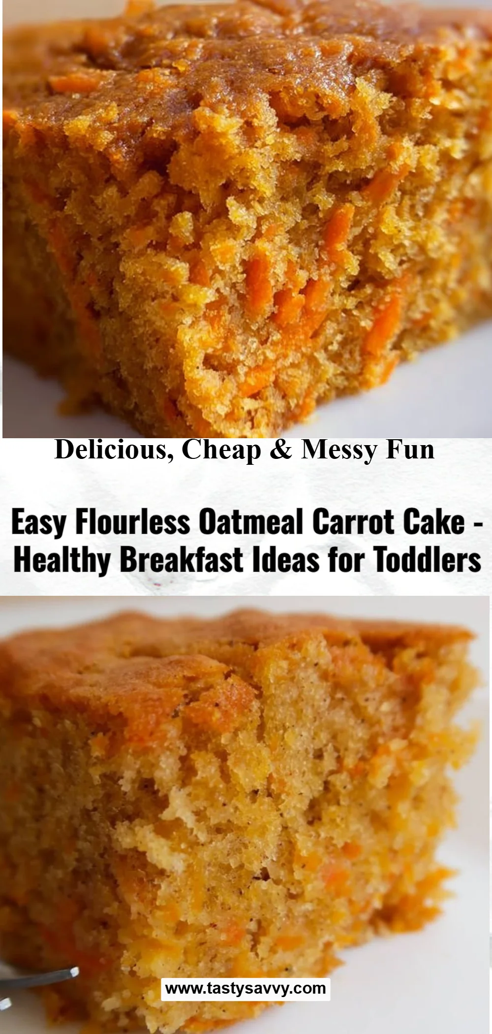 Easy Flourless Oatmeal Carrot Cake flourless carrot cake Easy Flourless Oatmeal Carrot Cake