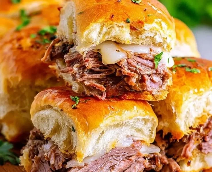 Easy French Dip Sliders