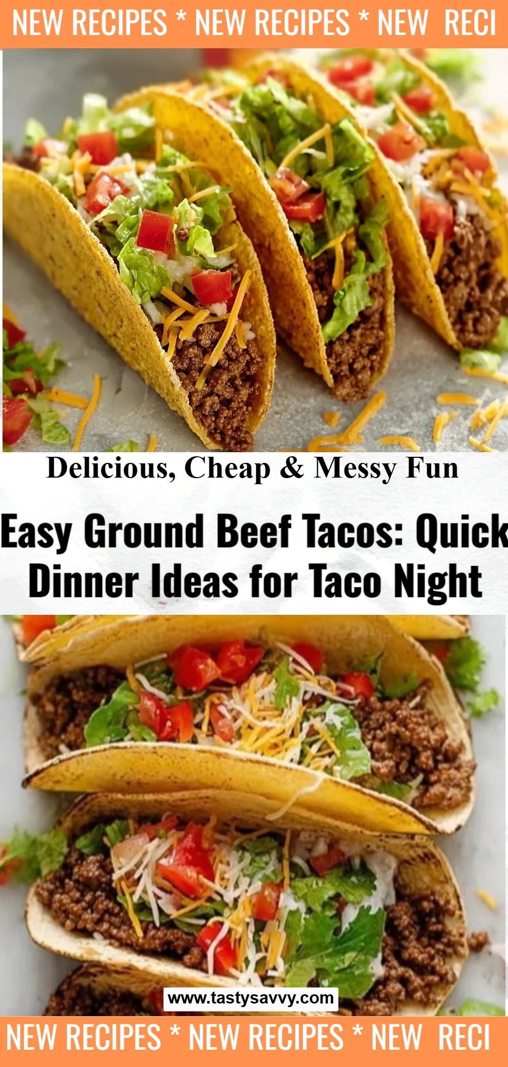 Easy Ground Beef Tacos