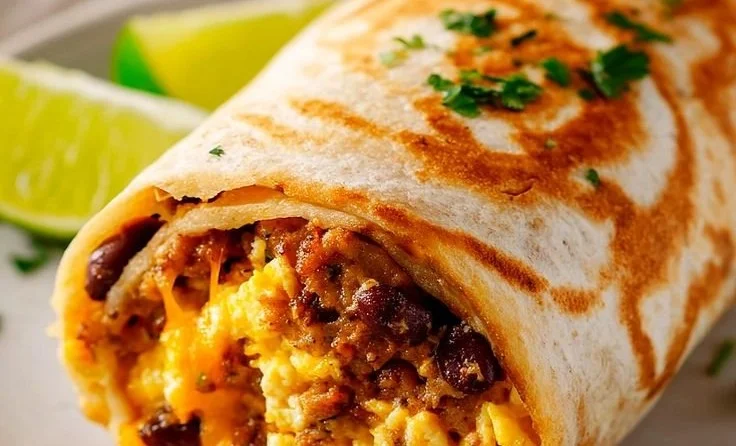 Easy High-Protein Breakfast Burrito