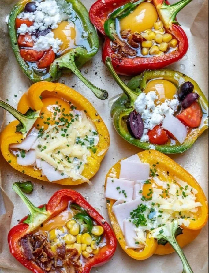 Egg Stuffed Breakfast Peppers