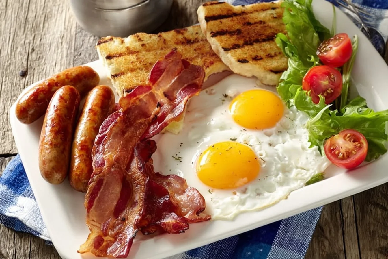 Flat Belly Waffles Flat Belly Waffles Healthy Flat Belly Waffles served on a plate with fresh fruits