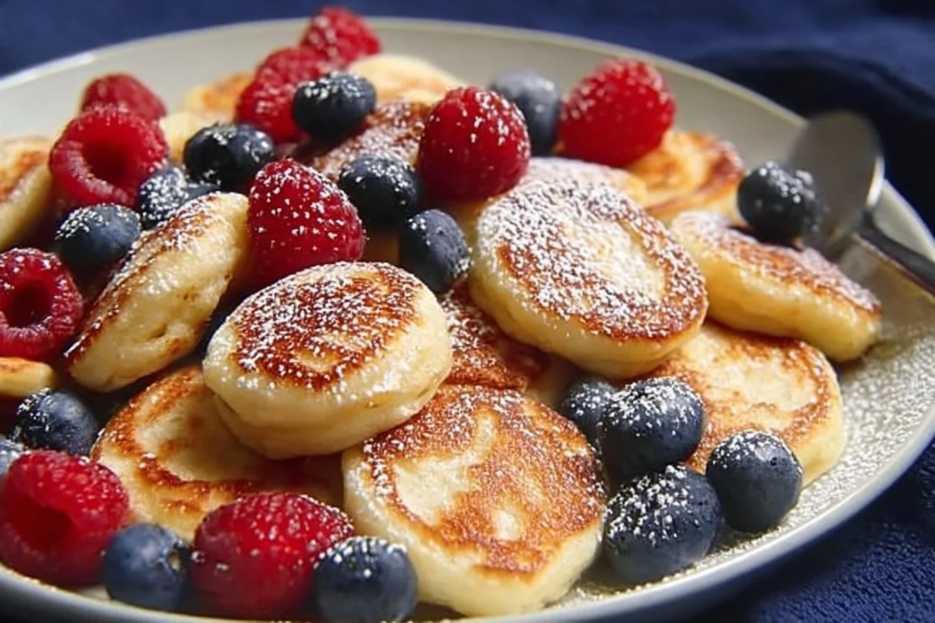 Fluffy Mini Pancakes mini pancakes Fluffy Mini Pancakes