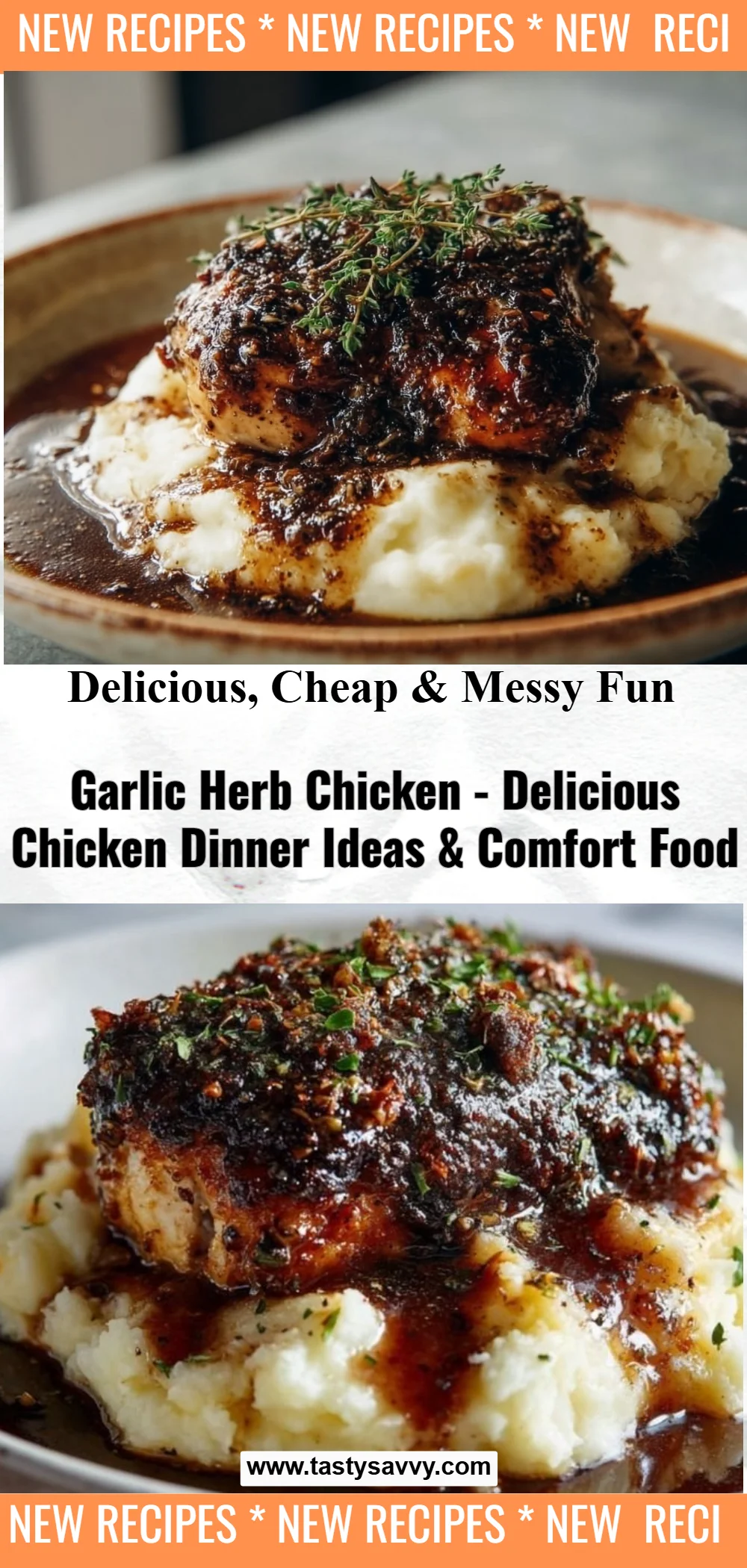 Garlic Herb Chicken Garlic Herb Chicken Garlic Herb Chicken