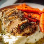 Garlic Herb Chicken with Creamy Mash & Roasted Carrots garlic herb chicken with creamy mash roasted car 2026 02 05 211843 1024x683 1