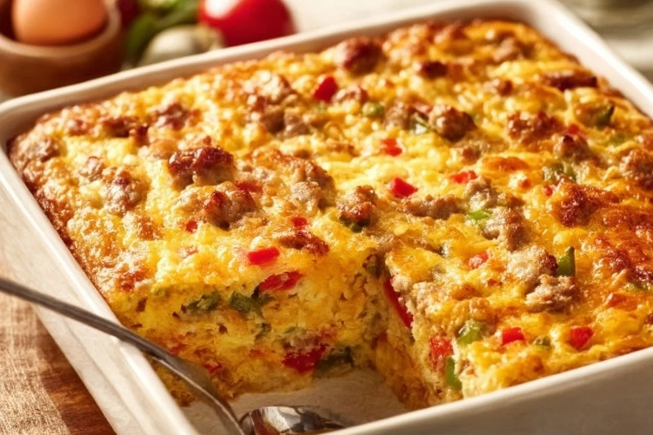 Hash Brown Breakfast Casserole breakfast casserole Hash Brown Breakfast Casserole