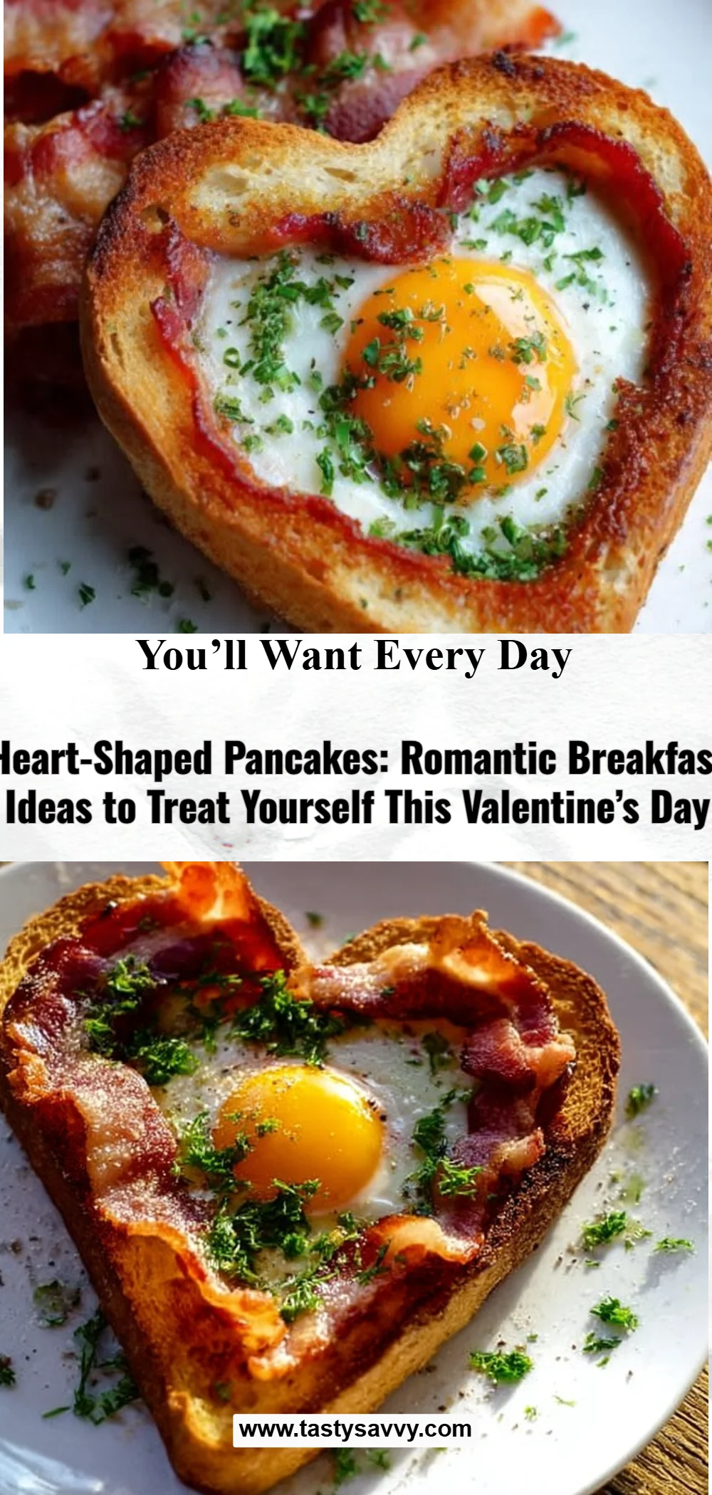 Heart-Shaped Pancakes