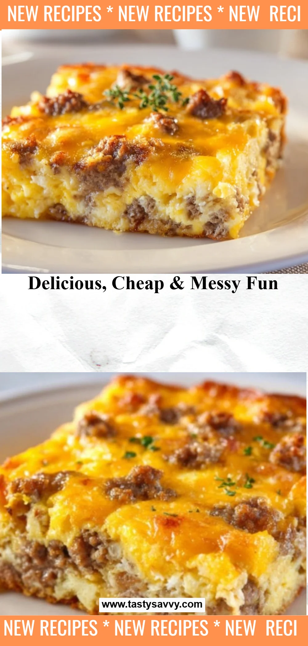 Hearty Breakfast Casserole breakfast casserole Hearty Breakfast Casserole