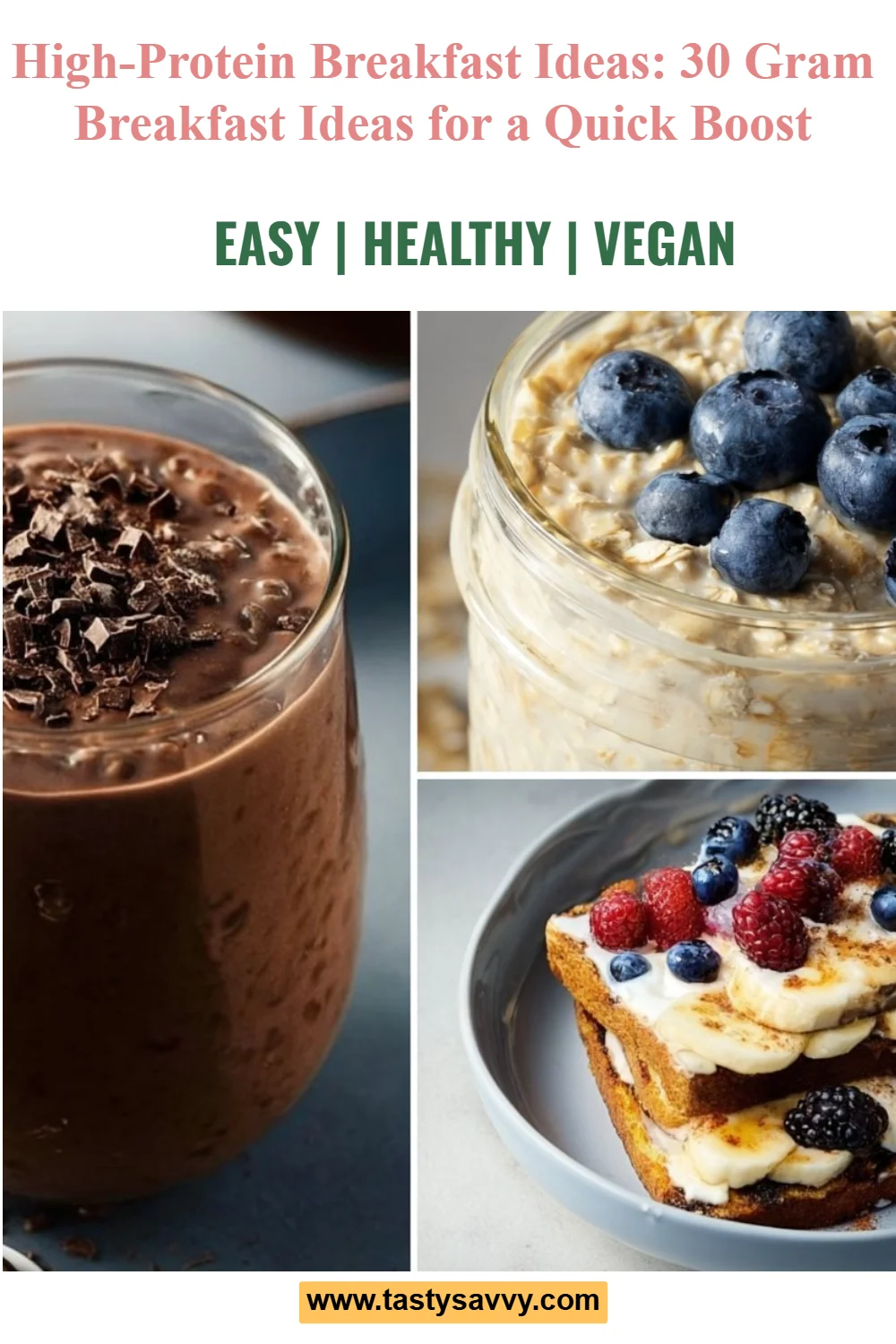 High-Protein Breakfast Ideas