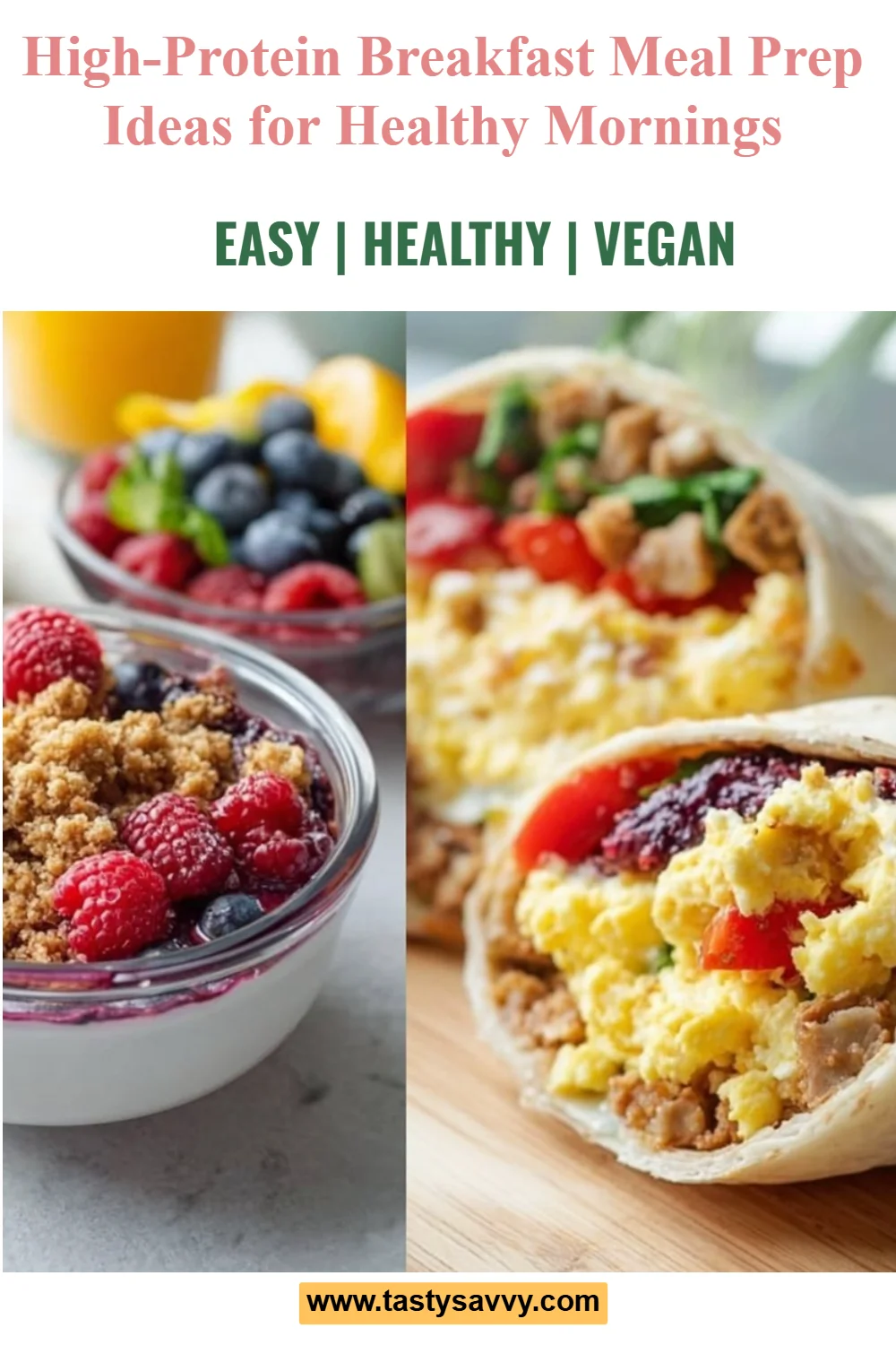 High-Protein Breakfast Meal Prep Ideas